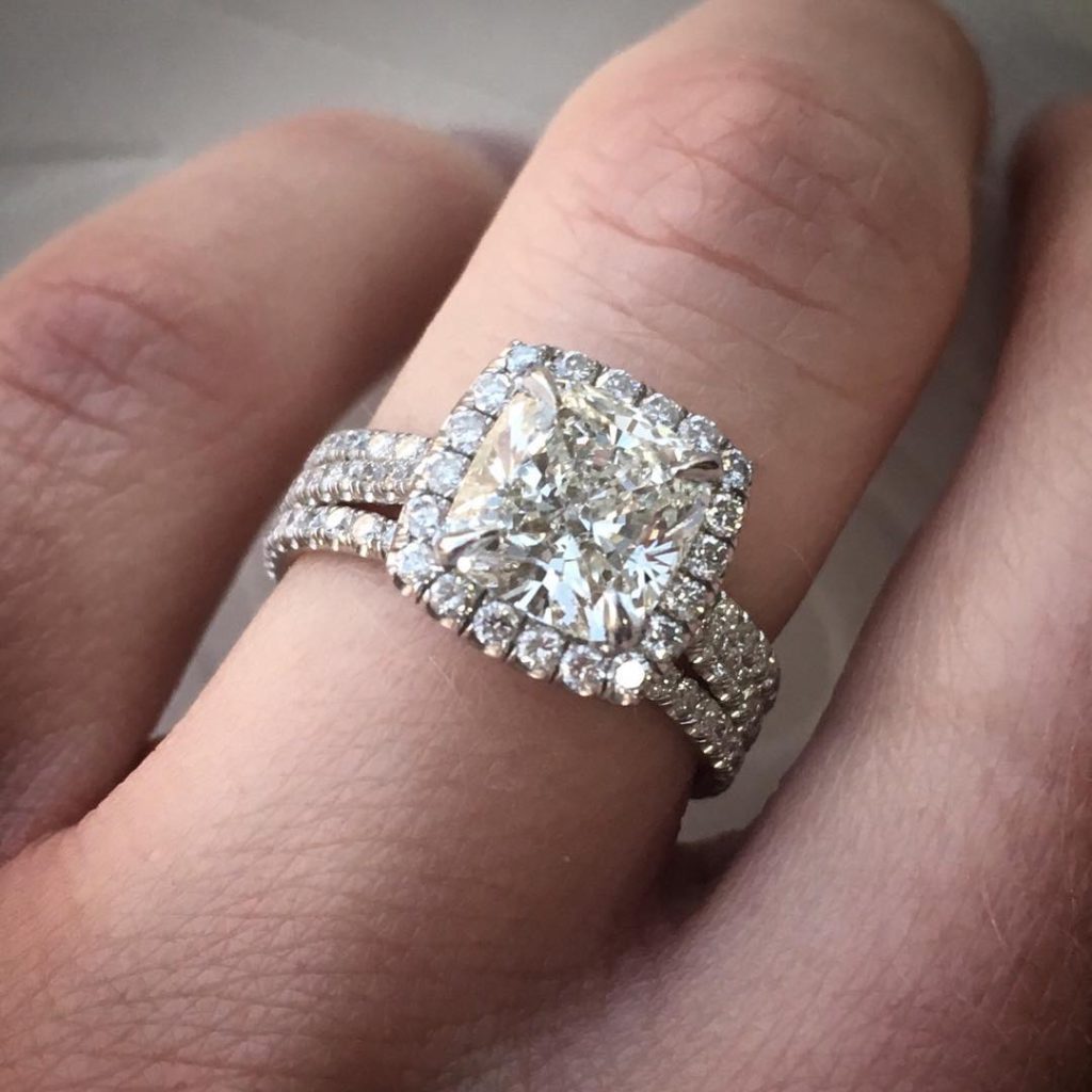 Our 10 Favorite Square Cushion Cut Engagement Rings | Diamond Mansion