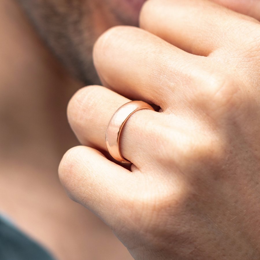 What does it mean to wear a wedding ring on your right hand?