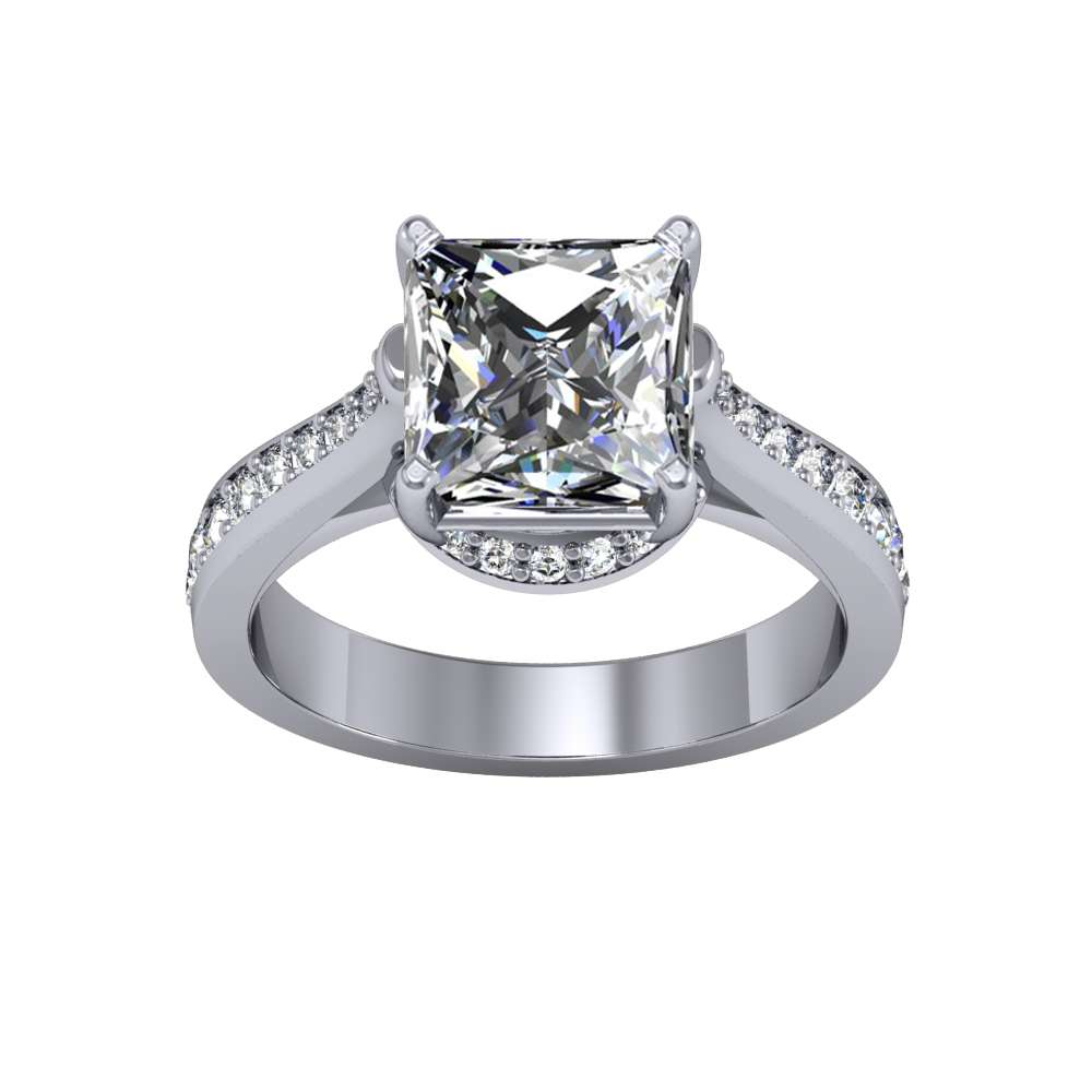 Contemporary Engagement Rings - A.JAFFE