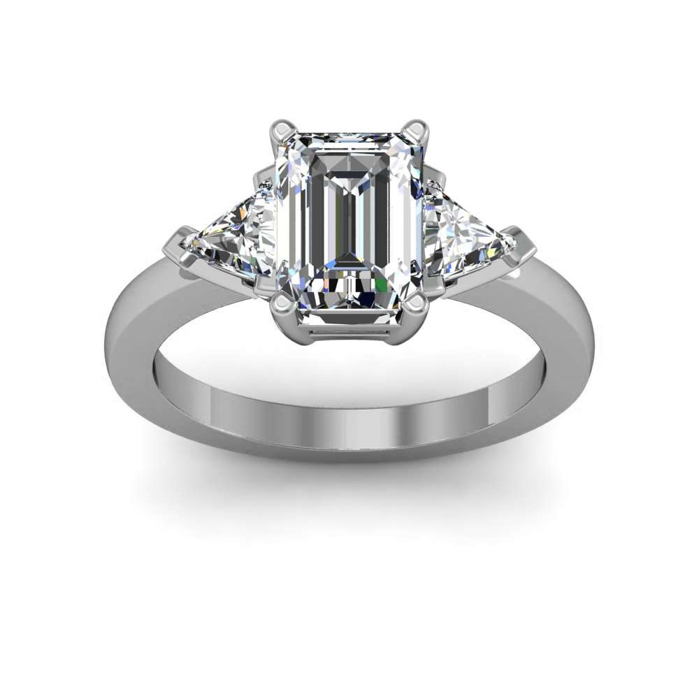 Emerald-Cut Engagement Rings | Taylor Custom Rings
