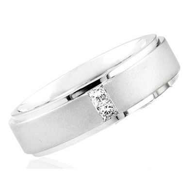 26ct Princess Cut Diamond Wedding Ring 
