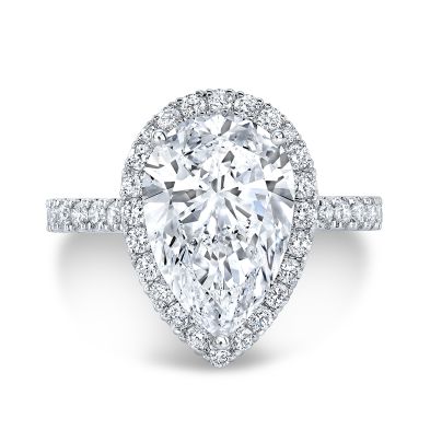 Pear Shaped Engagement Ring (Setting Only)