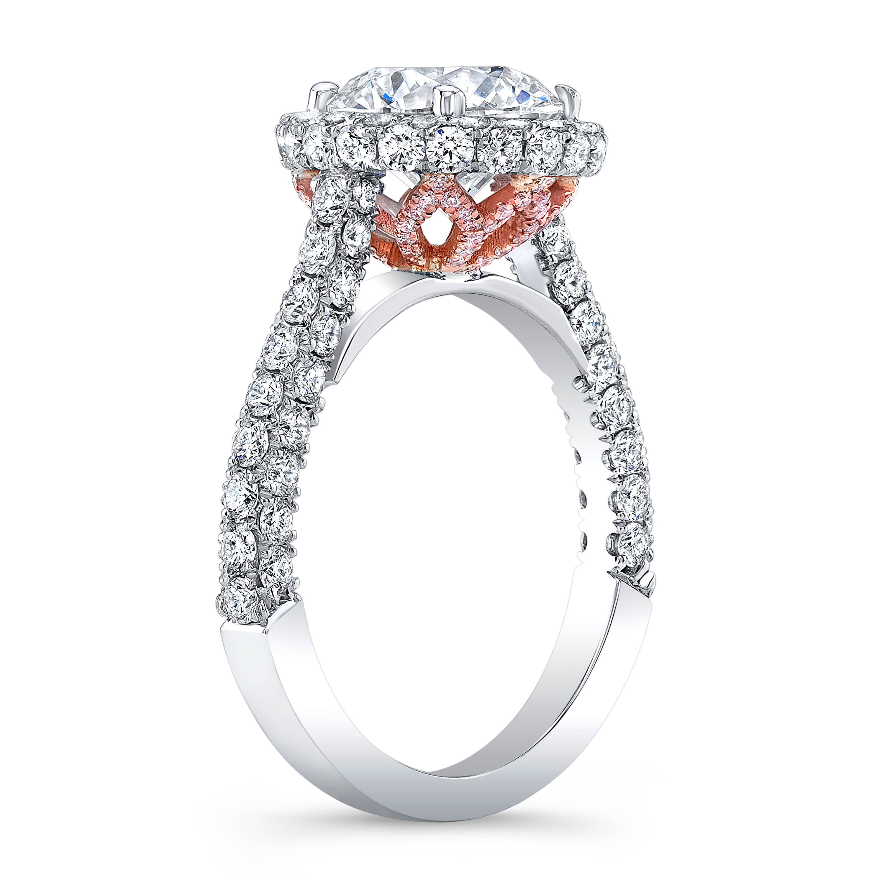 Can a pink diamond be used for an engagement ring? - Quora